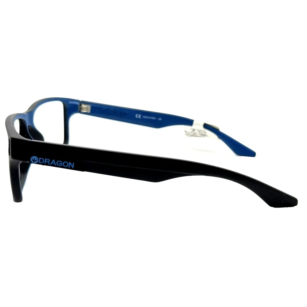 DRAGON DR512S 008 BLACK AUTHENTIC EYEGLASSES FRAMES 58-15-140 NO LENSEs